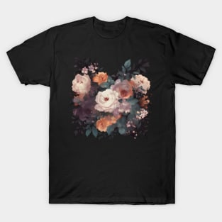 Whimsical Floral Fantasyland Adventure of Imagination T-Shirt